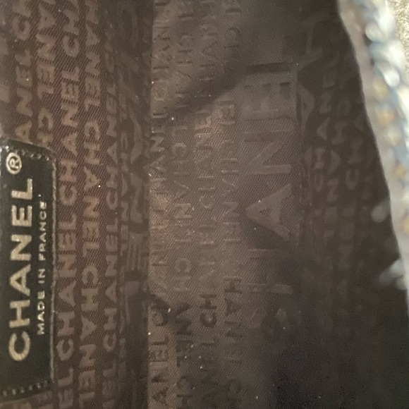 Authentic Chanel Fantasy Tweed and Fur Flap Bag - Picture 9 of 15